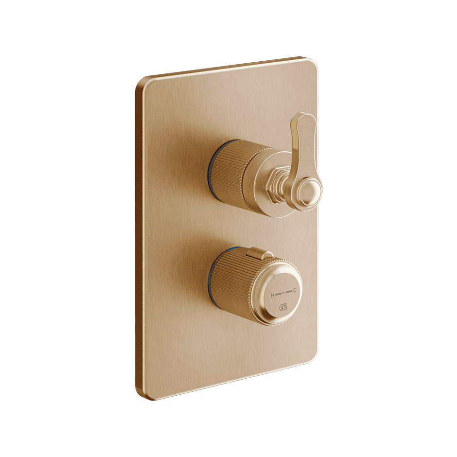 Gessi Shower Mixer 65133 in Warm Bronze Br. Pvd
