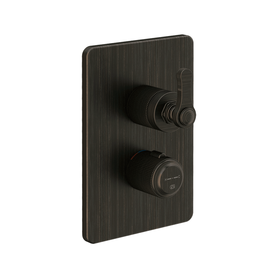 Gessi Shower Mixer 65137 in Aged Bronze