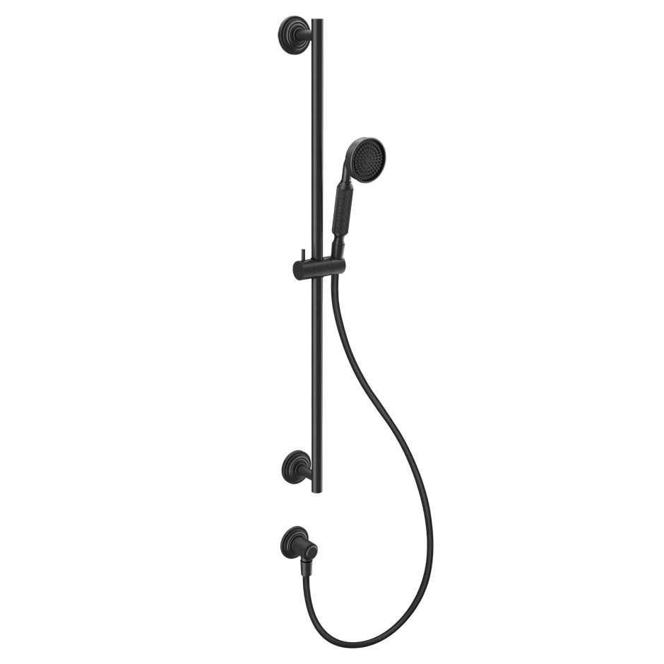 Gessi Sliding Rail 65141 in Matte Black