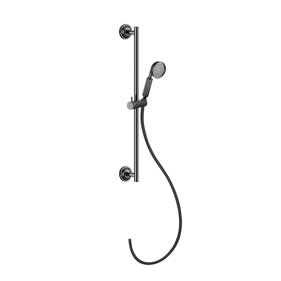 Gessi Sliding Rail 65143 in Black Metal Pvd