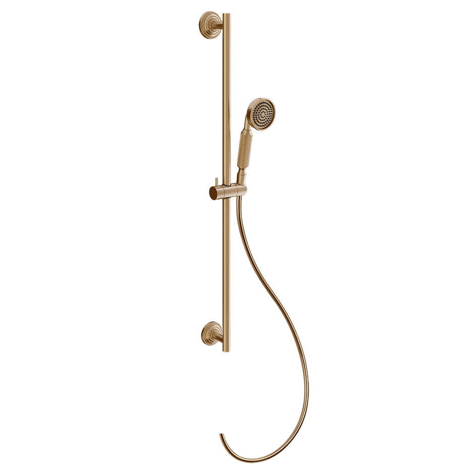 Gessi Sliding Rail 65143 in Warm Bronze Br. Pvd