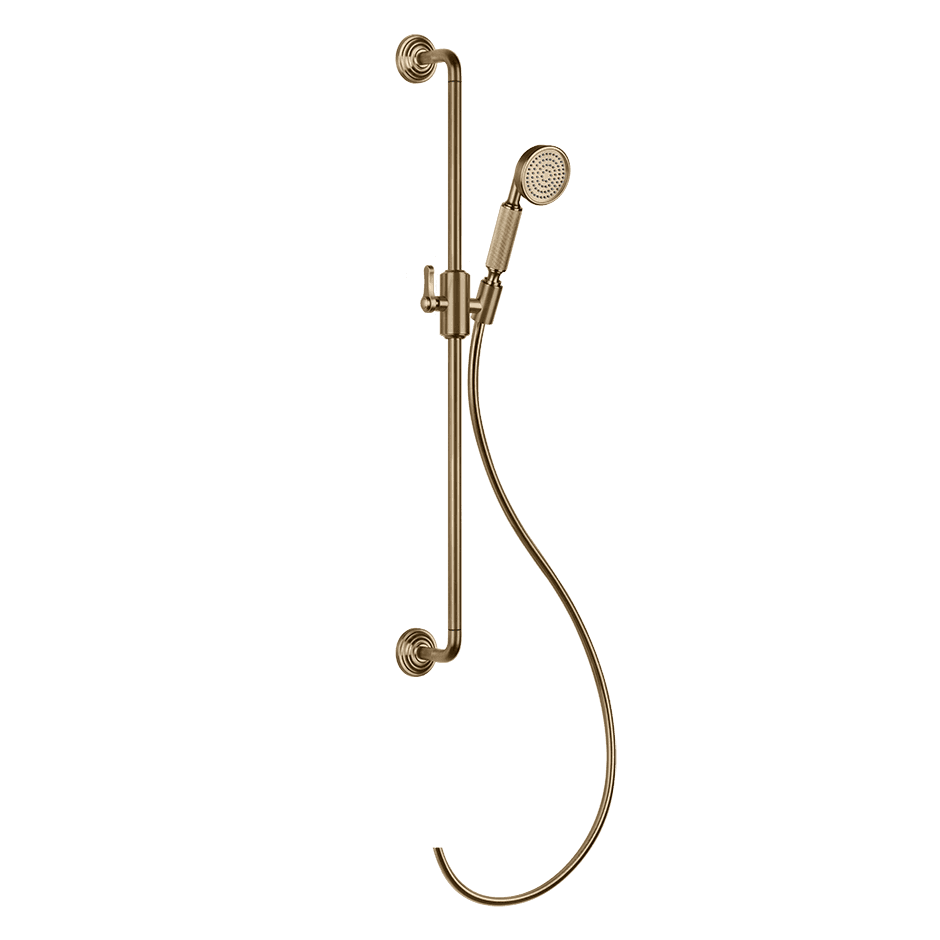 Gessi Sliding Rail 65144 in Warm Bronze Br. Pvd