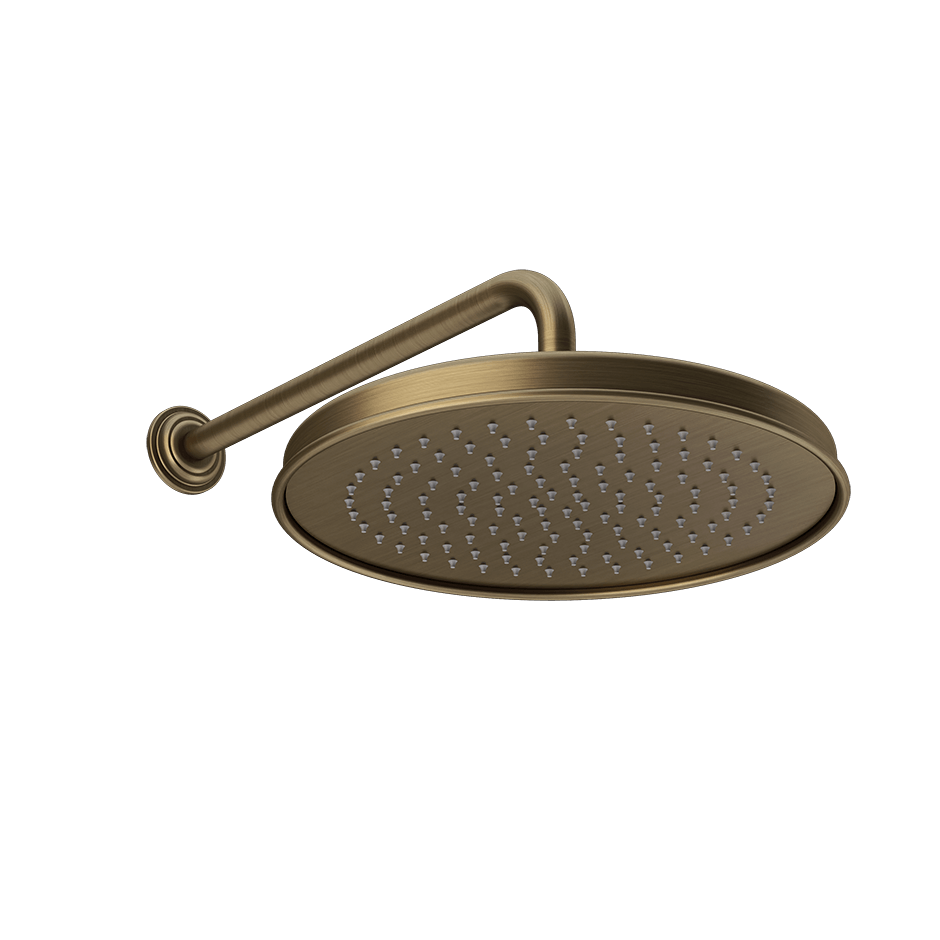 Gessi Showerhead 65149 in Antique Brass