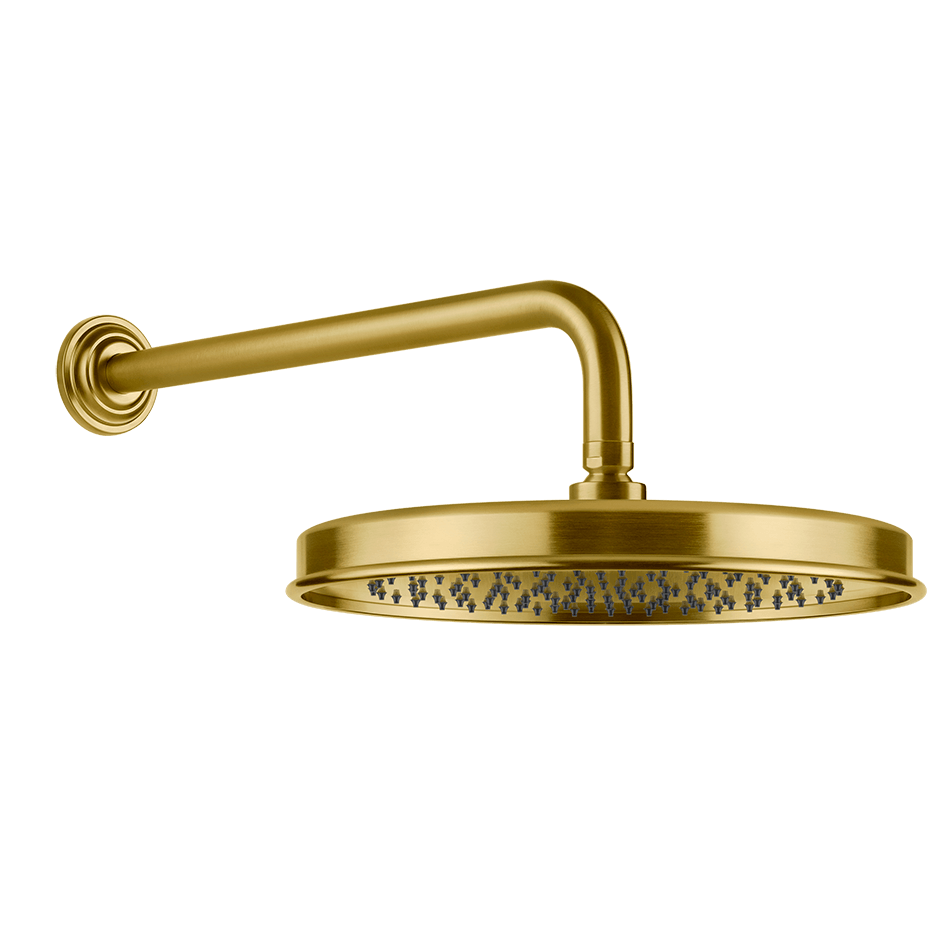 Gessi Showerhead 65149 in Gold Brushed Pvd