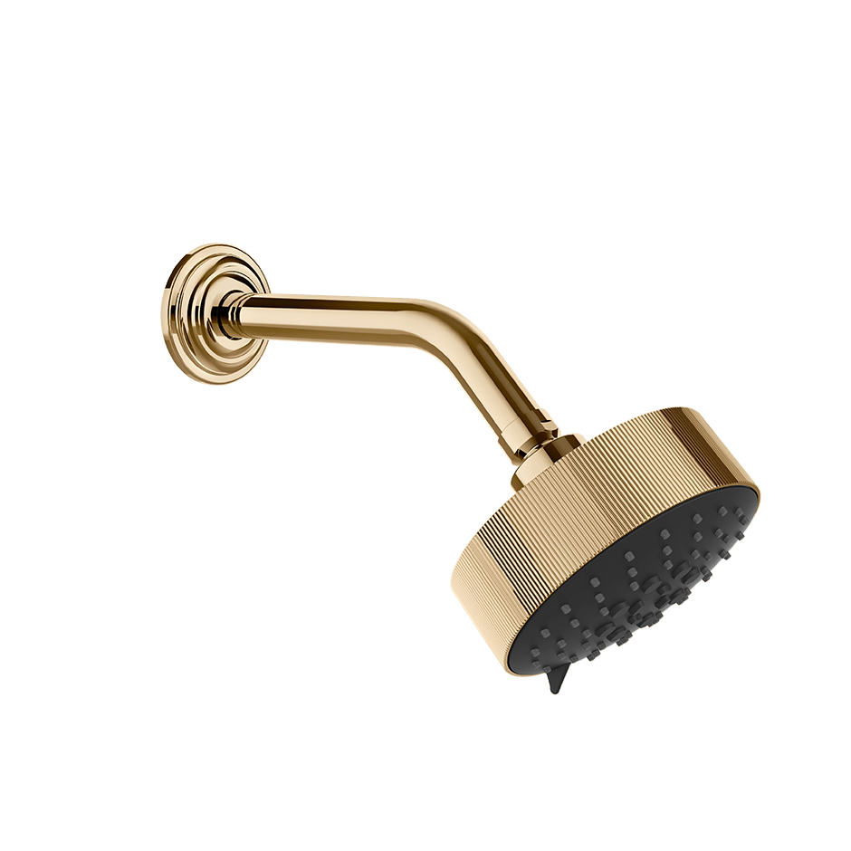 Gessi Showerhead 65158 in Warm Bronze Pvd