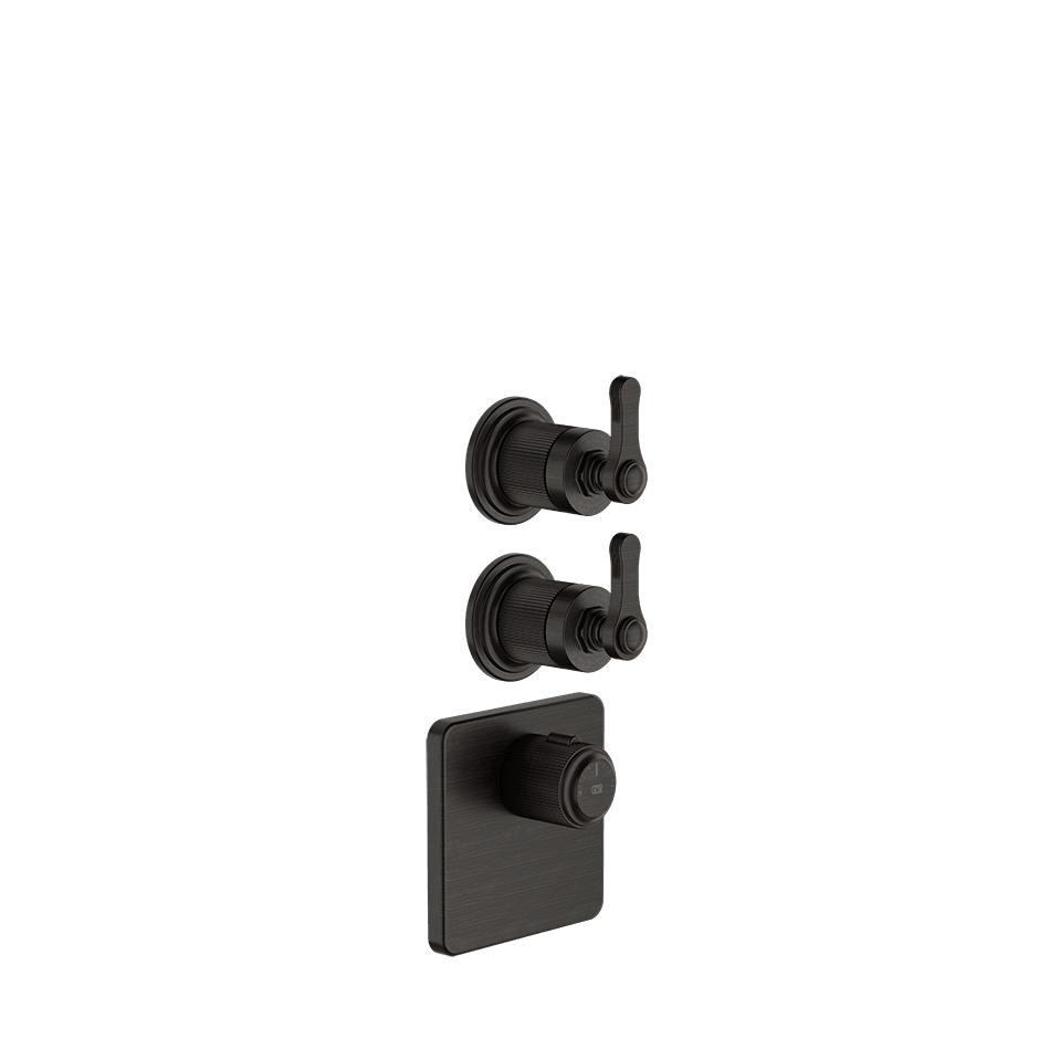 Gessi Shower Mixer 65202 in Aged Bronze
