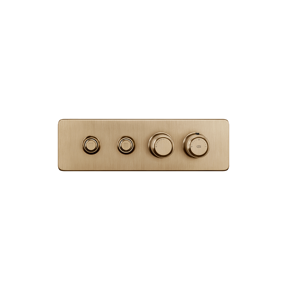 Gessi Shower Mixer 65222 in Warm Bronze Br. Pvd