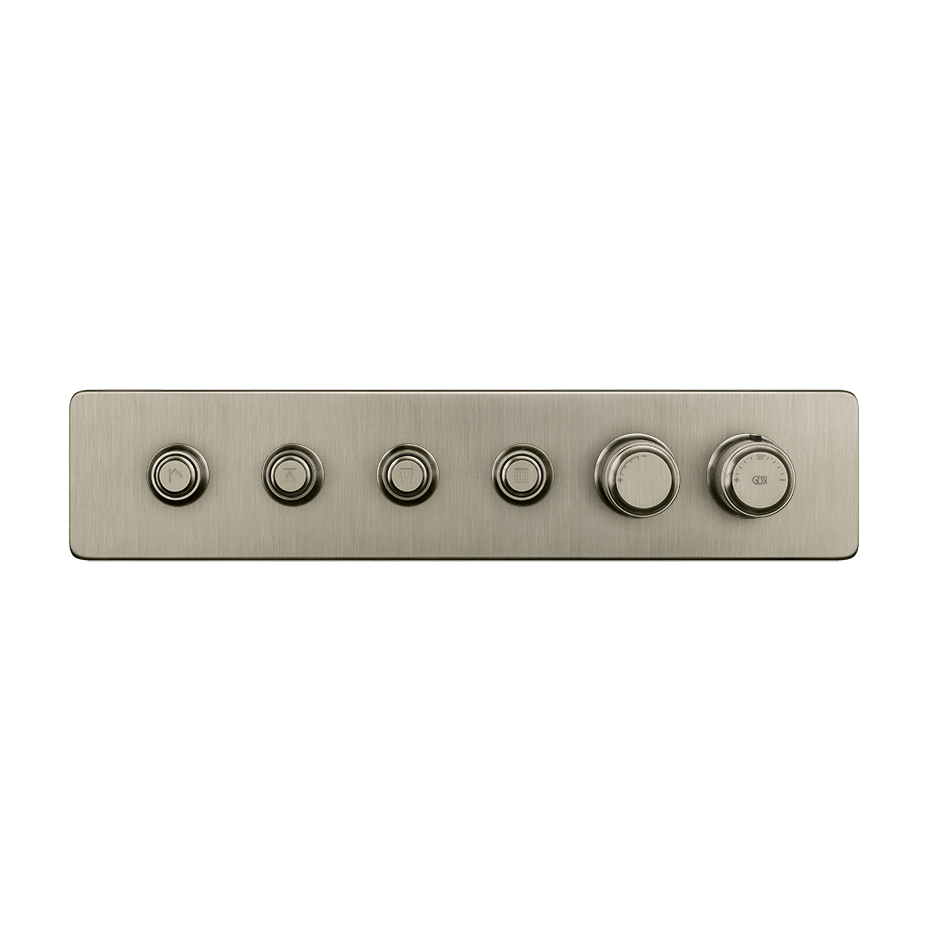 Gessi Shower Mixer 65226 in Finox Brushed Nickel