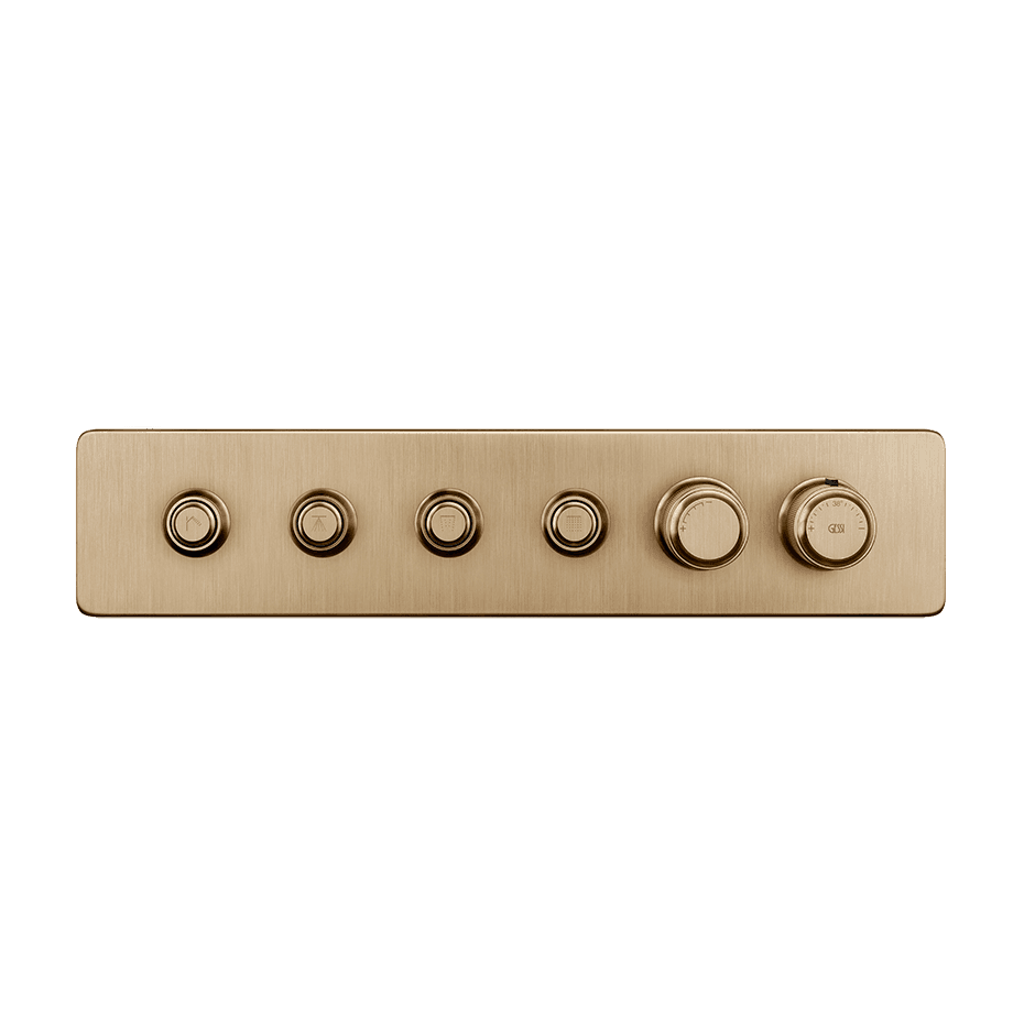 Gessi Shower Mixer 65226 in Warm Bronze Br. Pvd