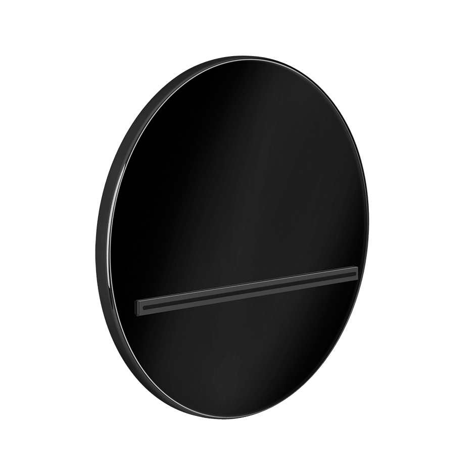 Gessi Shower Spout 65295 in Black Metal Pvd