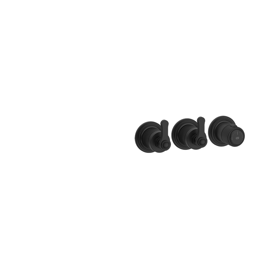 Gessi Shower Mixer 65334 in Matte Black