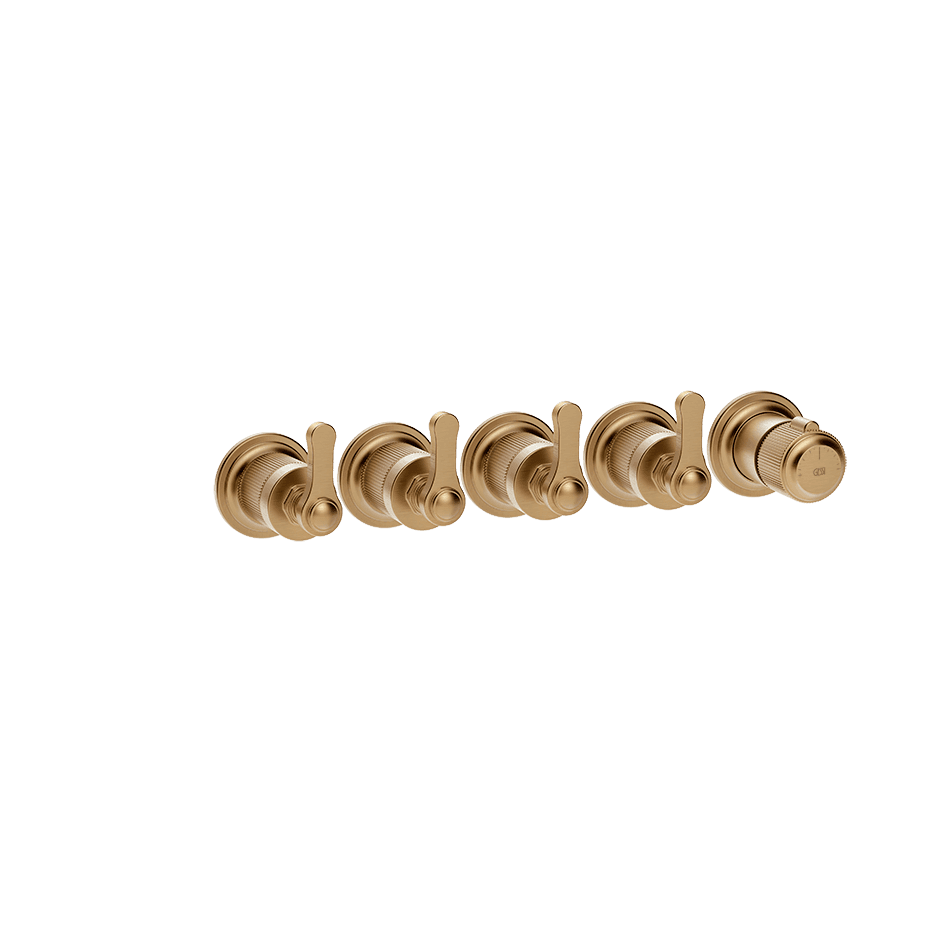 Gessi Shower Mixer 65338 in Warm Bronze Br. Pvd