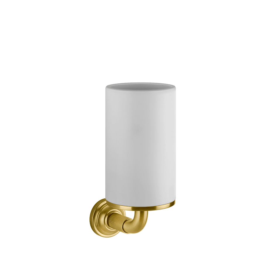 Gessi Tumbler Holder 65407 in Gold Brushed Pvd