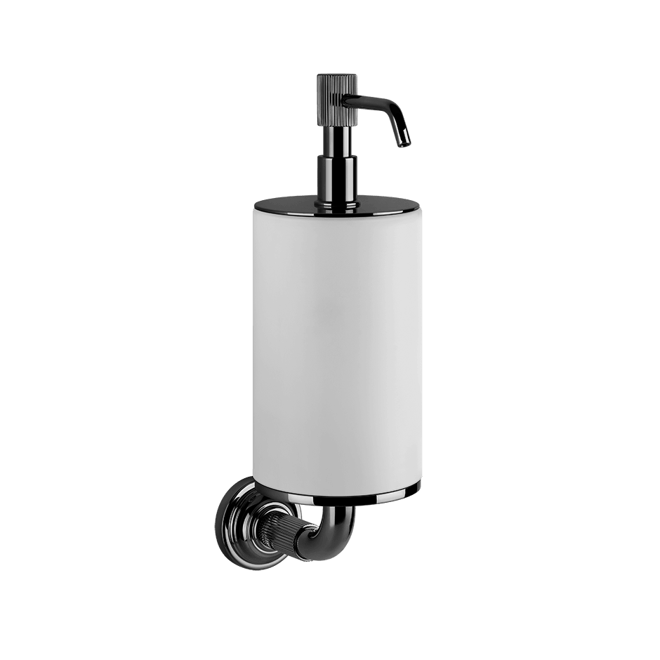 Gessi Soap Dispenser Holder 65413 in Black Metal Pvd