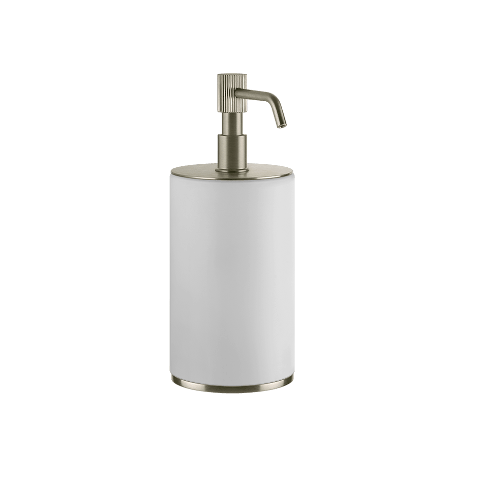 Gessi Soap Dispenser Holder 65437 in Finox Brushed Nickel