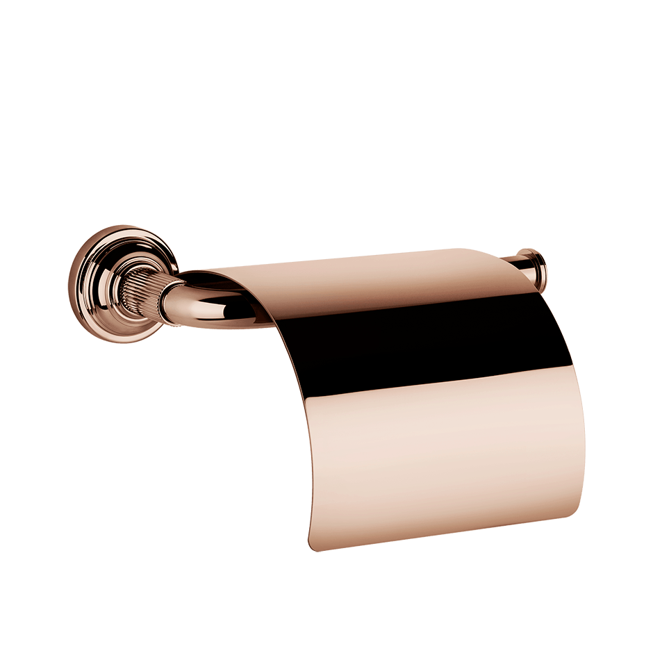 Gessi Paper Roll Holder 65449 in Copper Pvd