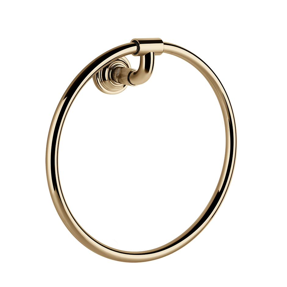 Gessi Towel Rail 65509 in Warm Bronze Pvd