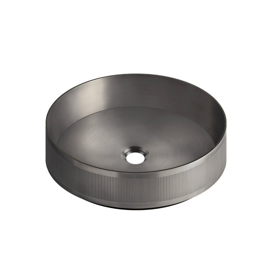 Gessi Washbasin 65601 in Steel Brushed