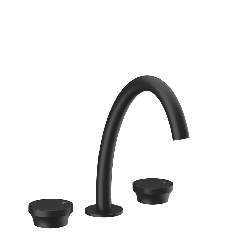 Gessi Washbasin Group 66014 in Matte Black