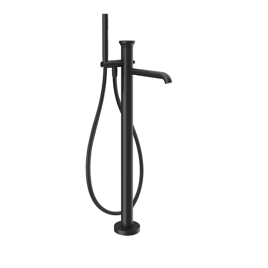Gessi Bath Mixer 66028 in Matte Black