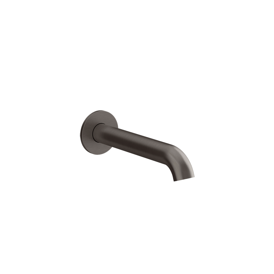 Gessi Bath Spout 66103 in Black Metal Br. Pvd