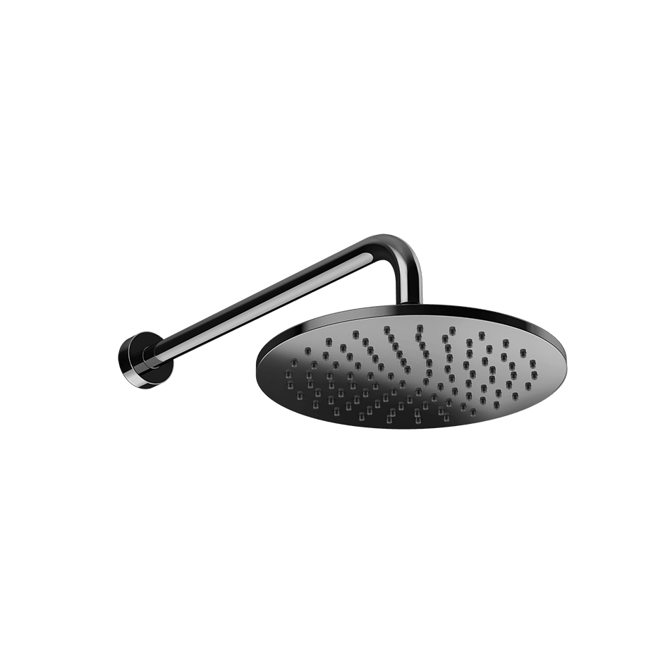 Gessi Showerhead 66148 in Black Metal Pvd