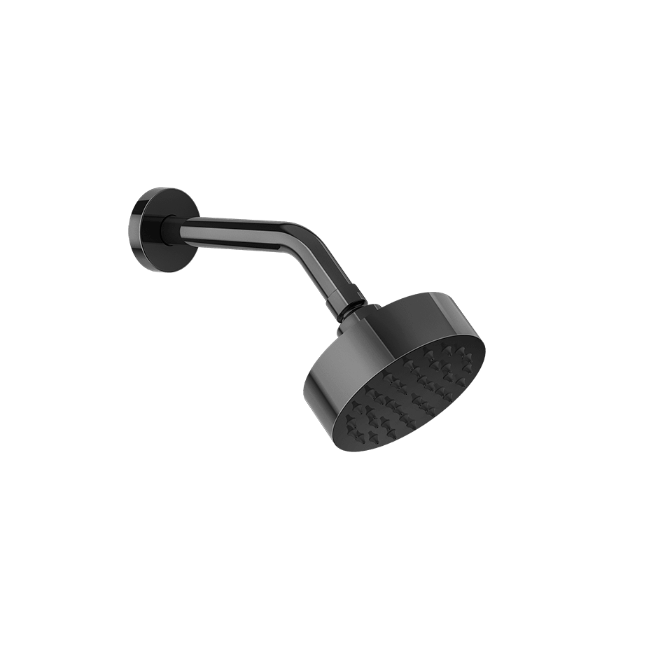 Gessi Showerhead 66156 in Black Metal Pvd