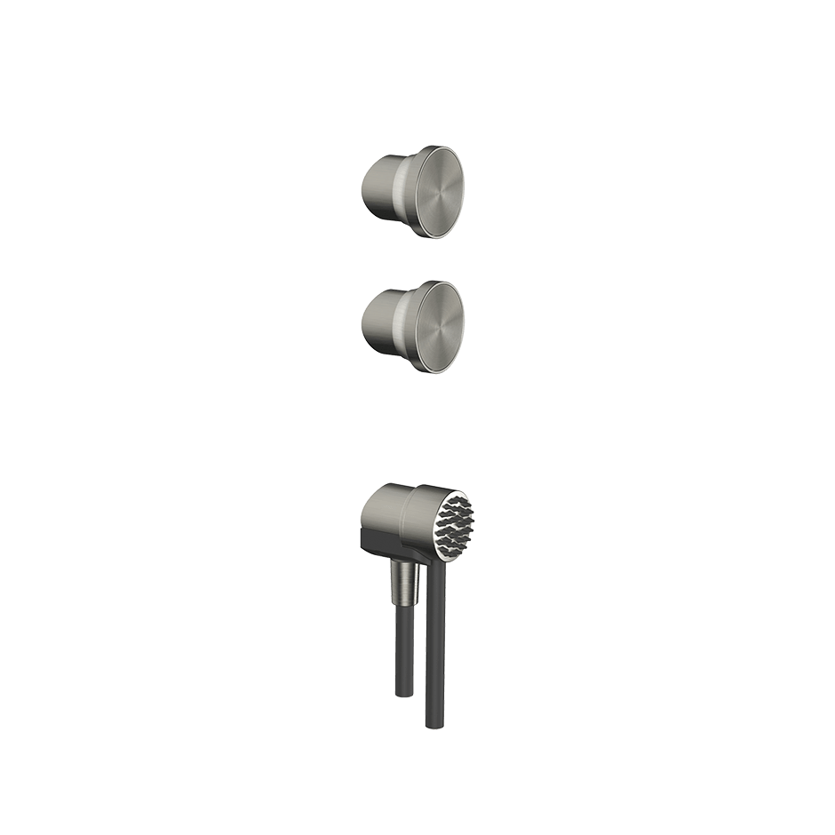 Gessi Diverter 66212 in Steel Brushed