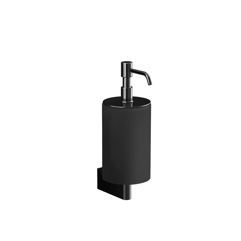 Gessi Soap Dispenser Holder 66414 in Black Metal Pvd