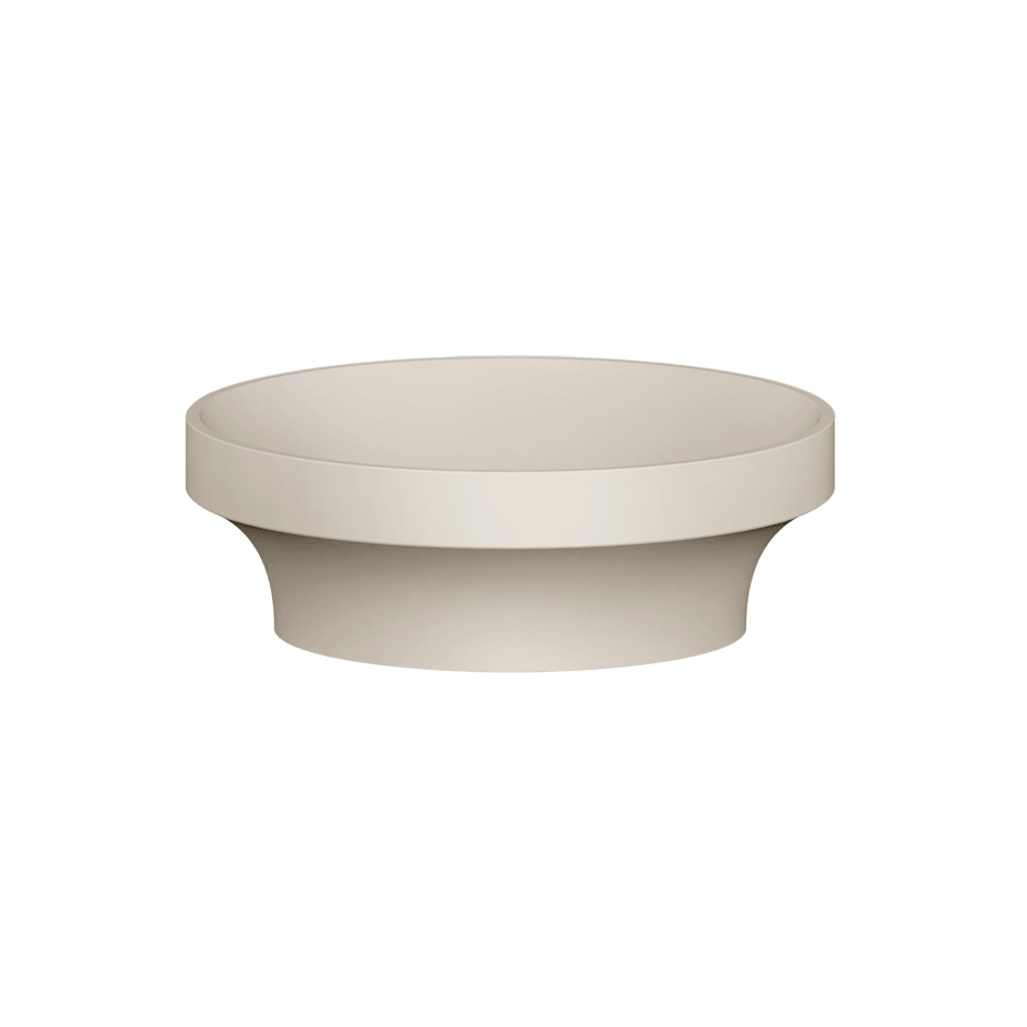 Gessi Washbasin 66601 in Cristalplant Matt Greige