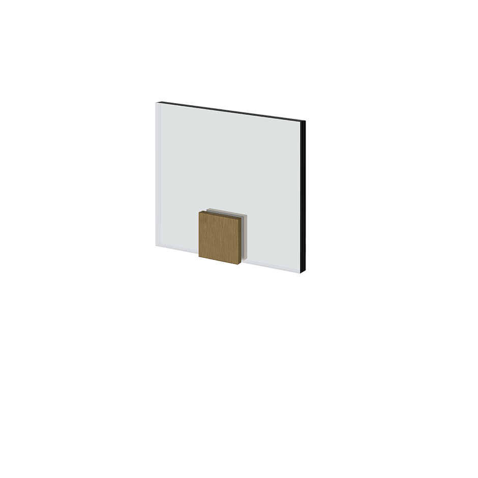 Gessi Clamp 67010 in Antique Brass