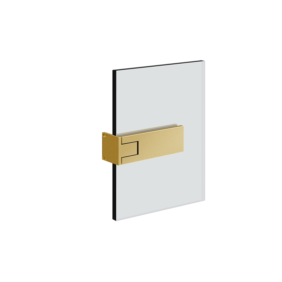 Gessi Hinges With Lift Function 67013 in Gold Brushed Pvd
