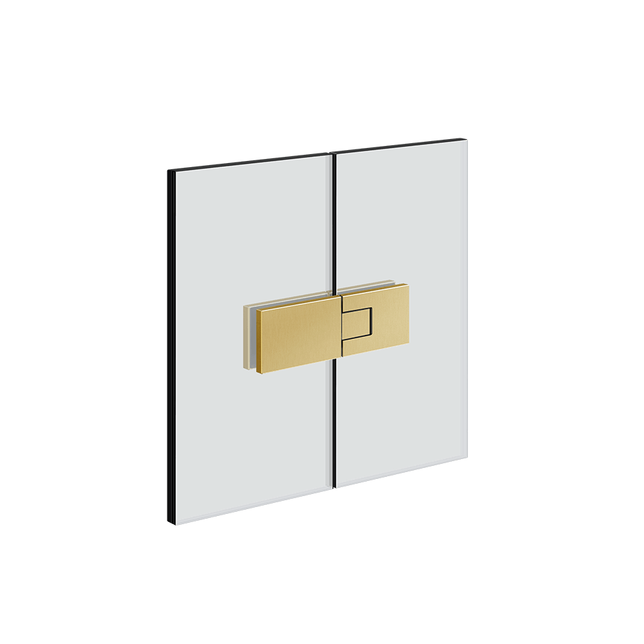 Gessi Hinges With Lift Function 67017 in Gold Brushed Pvd