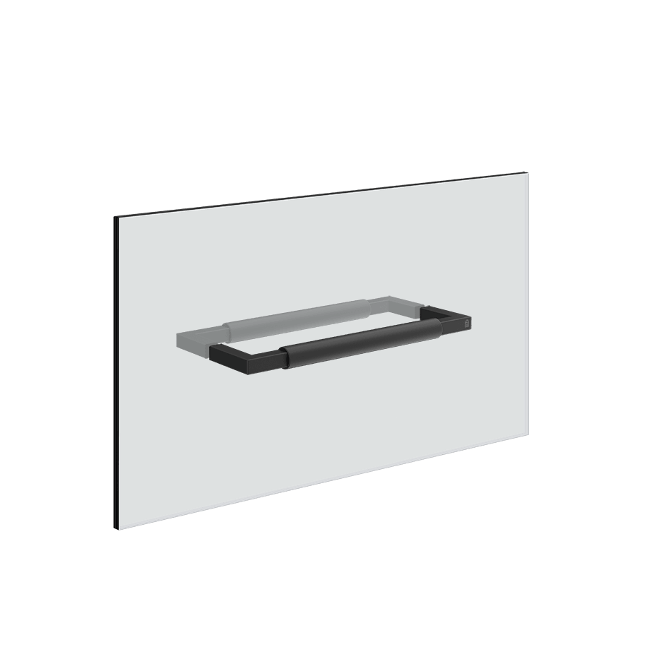Gessi Towel Rail 67042 in Matte Black
