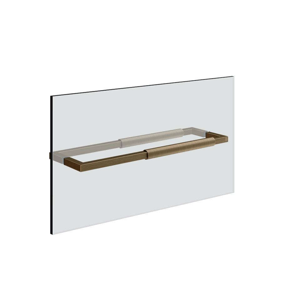 Gessi Towel Rail 67044 in Antique Brass