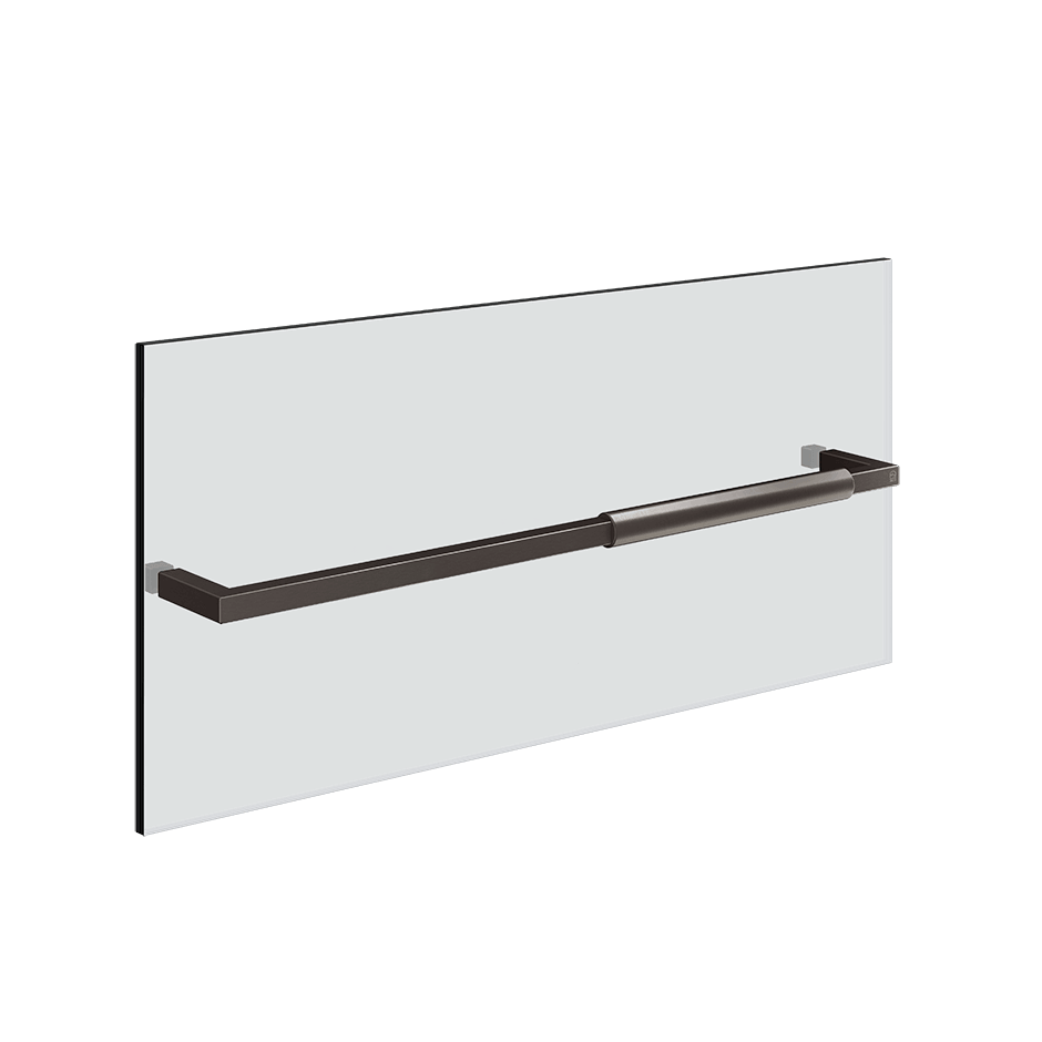 Gessi Towel Rail 67045 in Black Metal Br. Pvd