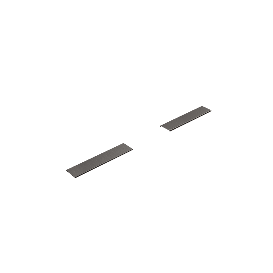 Gessi Cover 67051 in Black Metal Br. Pvd