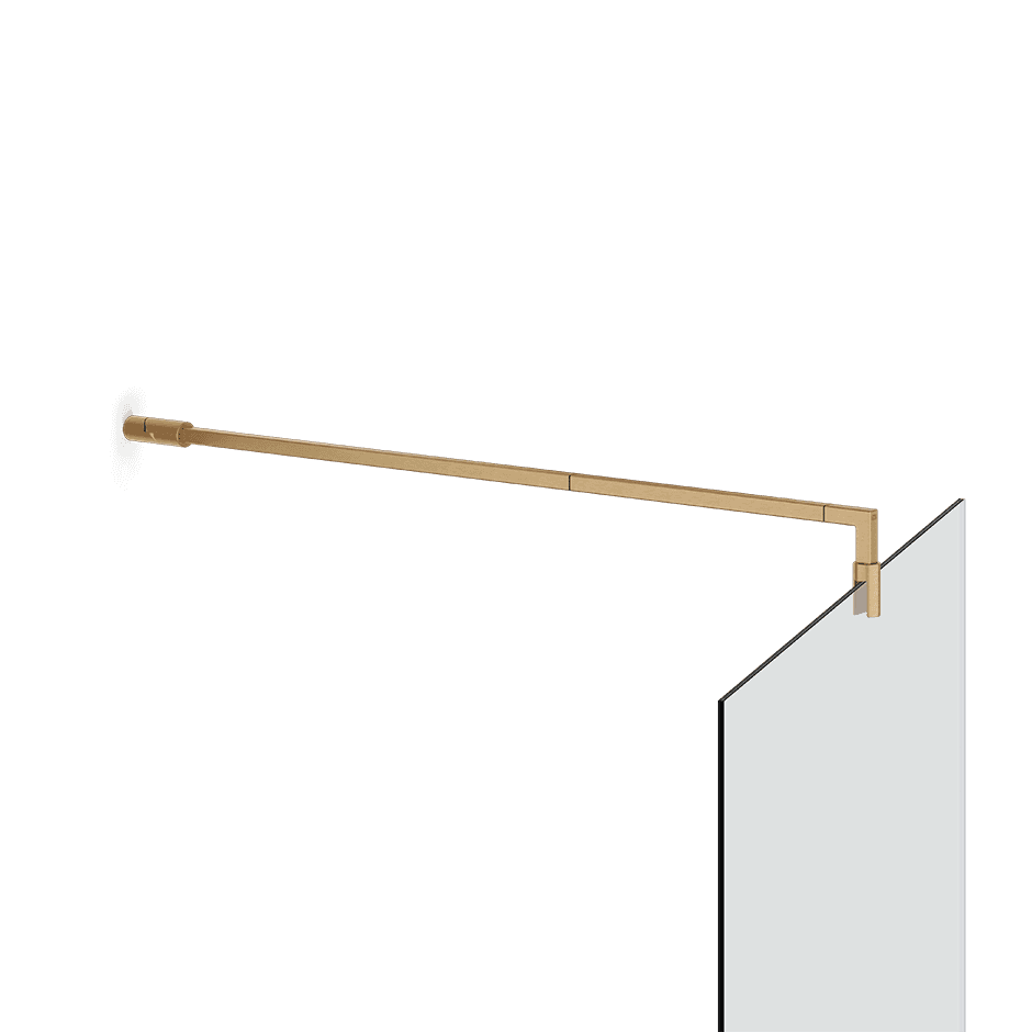 Gessi Glass Support Bar 67074 in Warm Bronze Br. Pvd