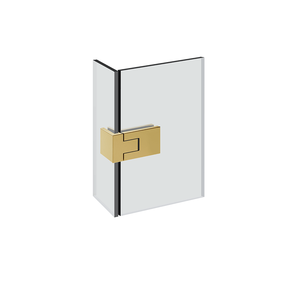 Gessi Clicking Hinges 67084 in Gold Brushed Pvd
