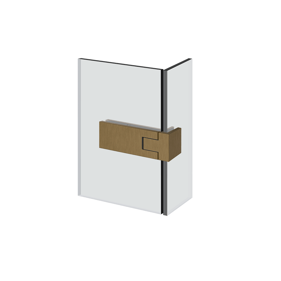 Gessi Hinges With Lift Function 67085 in Antique Brass