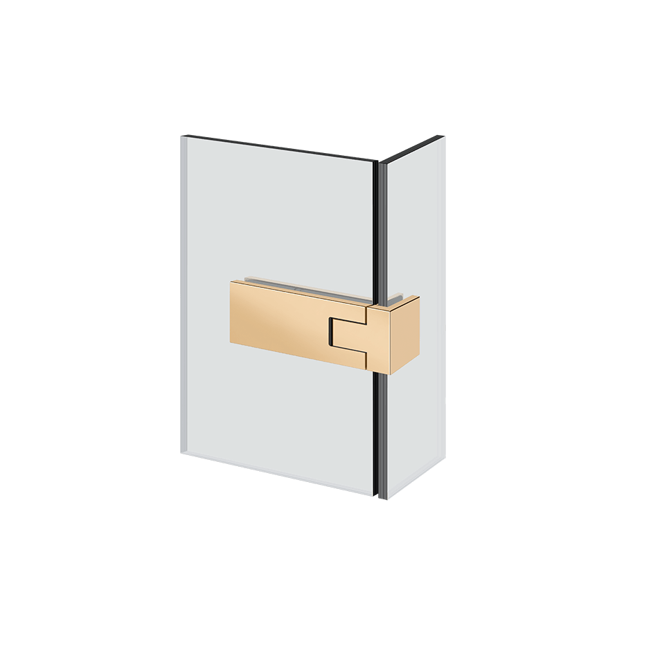 Gessi Hinges With Lift Function 67085 in Warm Bronze Pvd