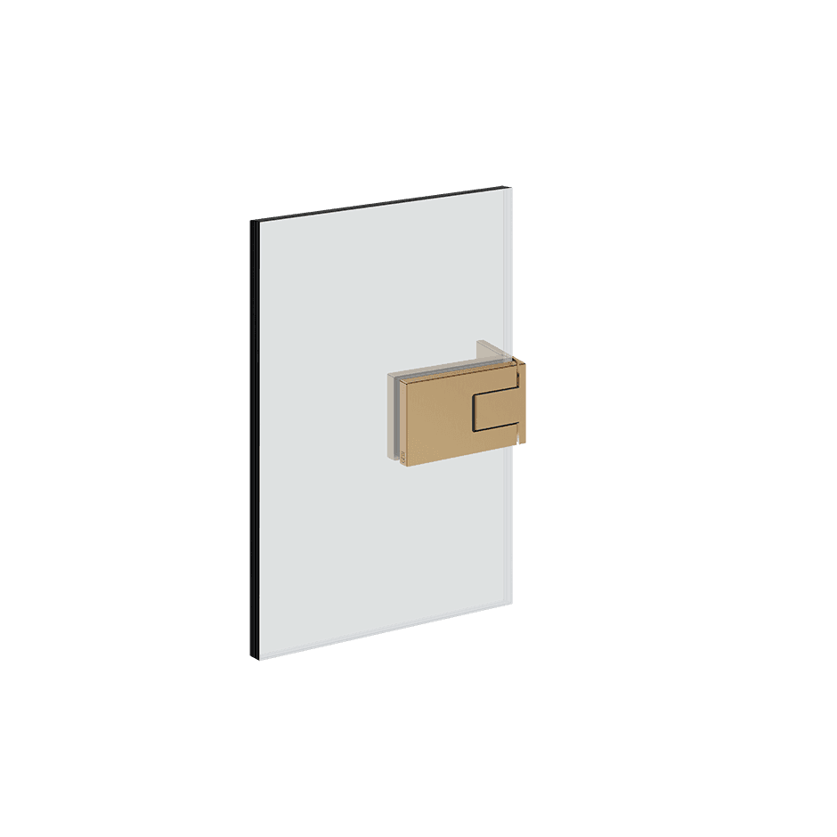 Gessi Hinges With Lift Function 67093 in Warm Bronze Br. Pvd