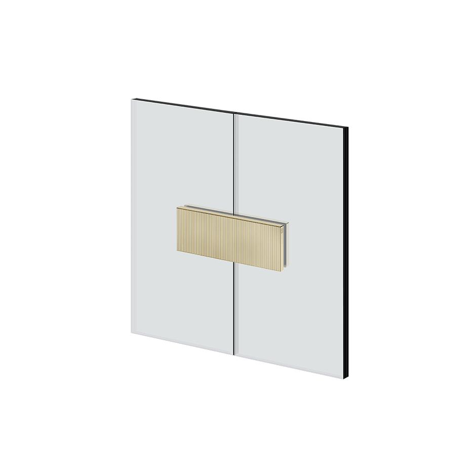 Gessi Clamp 67508 in Brass Pvd