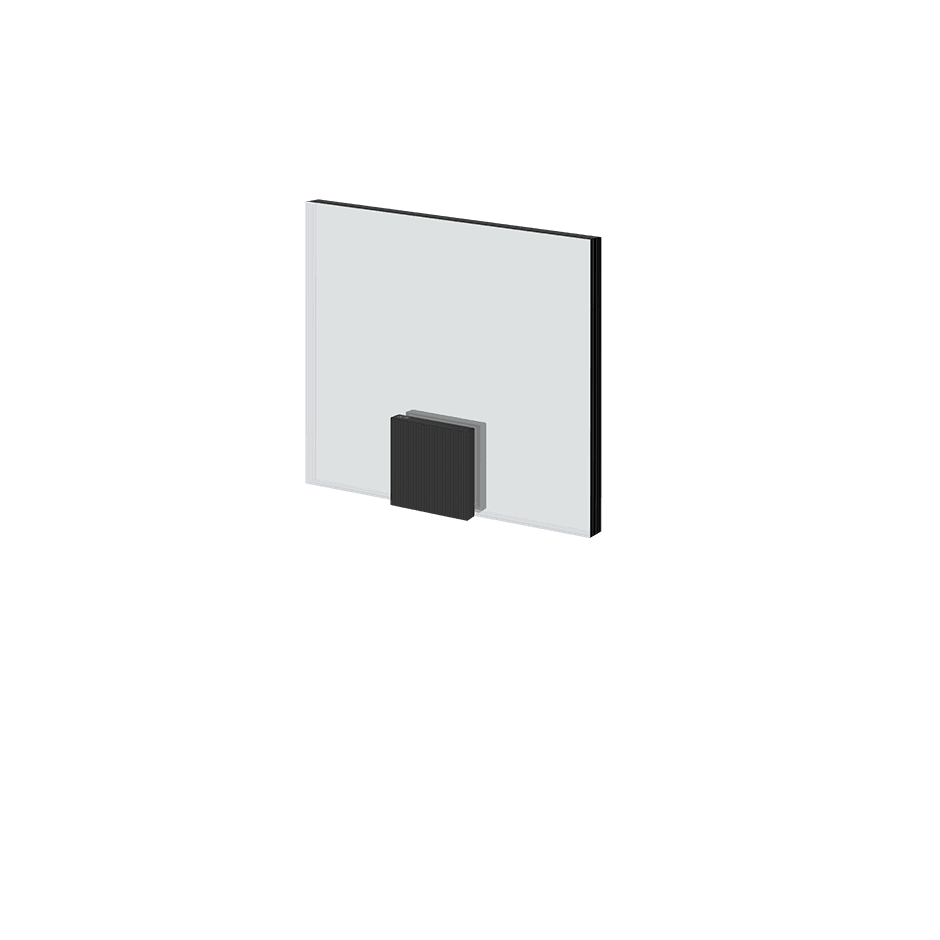 Gessi Clamp 67510 in Matte Black