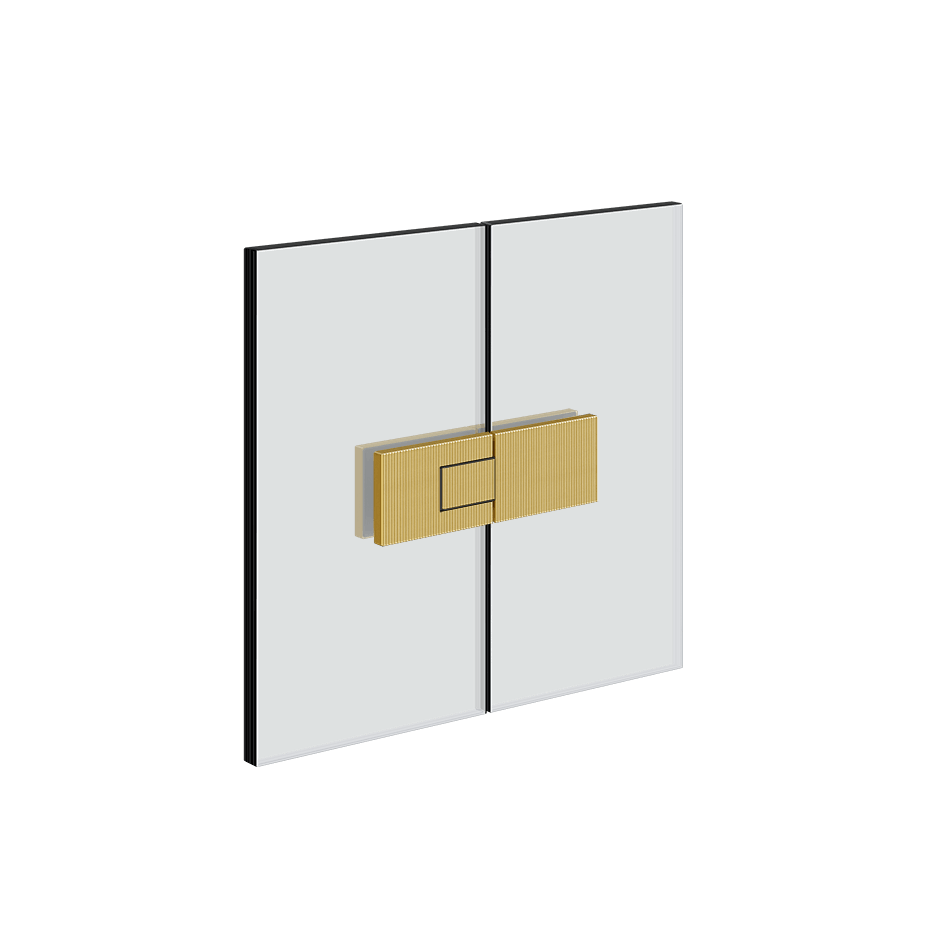 Gessi Hinges With Lift Function 67516 in Gold Brushed Pvd