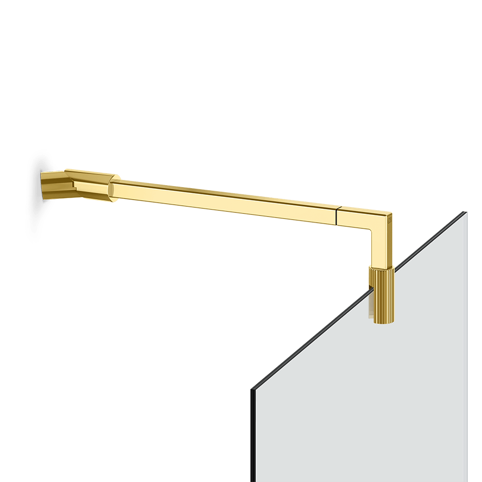 Gessi Glass Support Bar 67572 in Gold Pvd