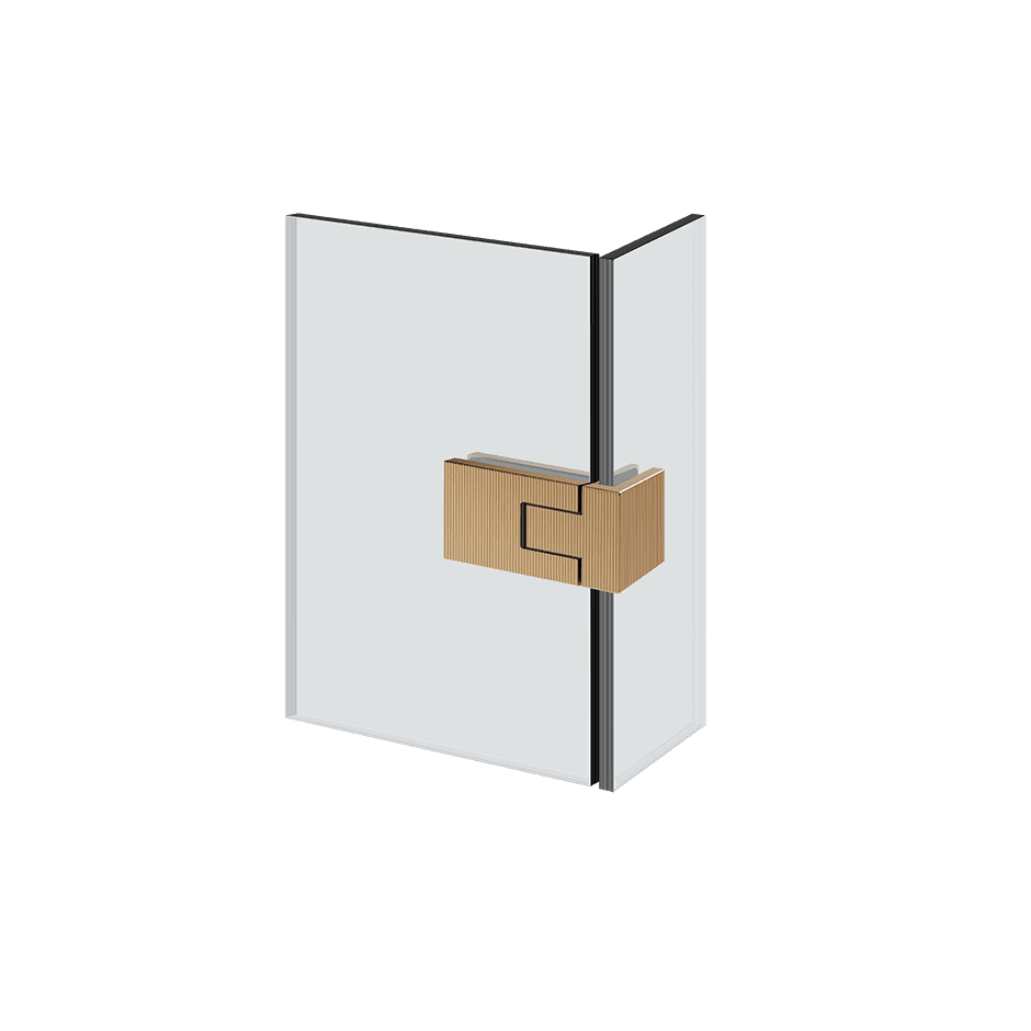 Gessi Hinges With Lift Function 67590 in Warm Bronze Br. Pvd