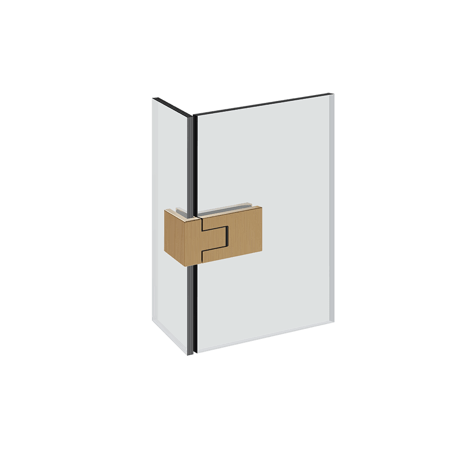 Gessi Hinges With Lift Function 67592 in Warm Bronze Br. Pvd