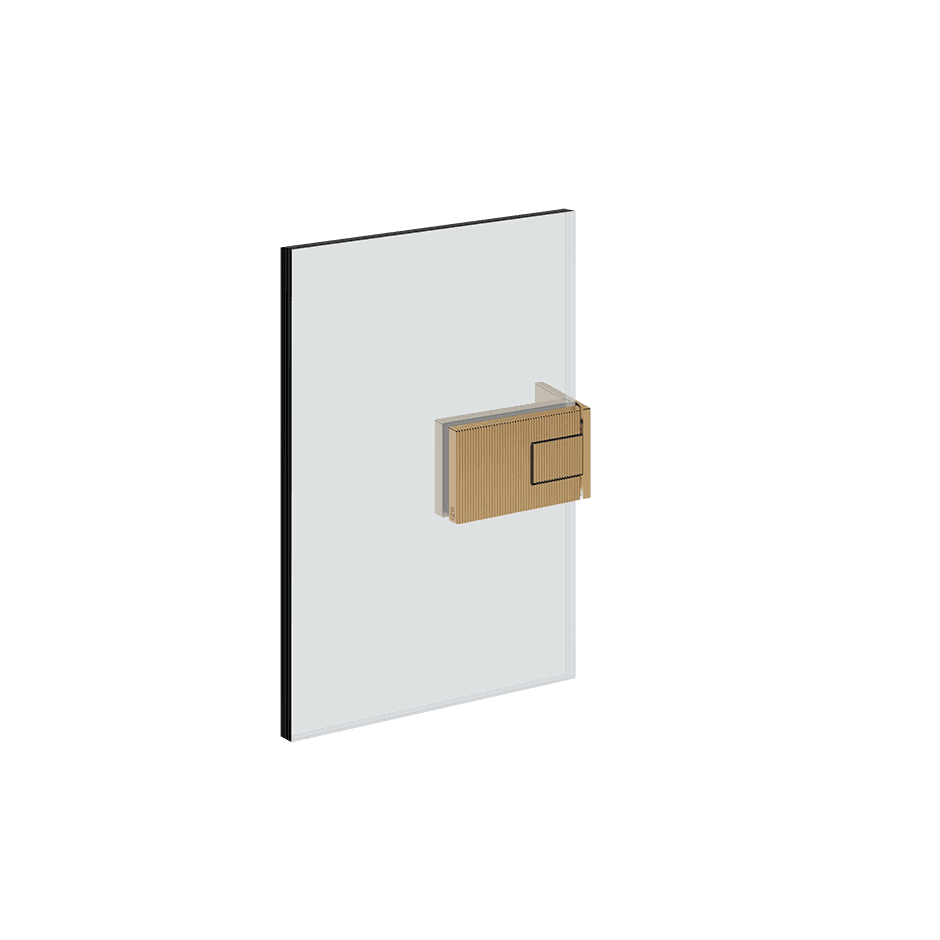 Gessi Hinges With Lift Function 67594 in Warm Bronze Br. Pvd