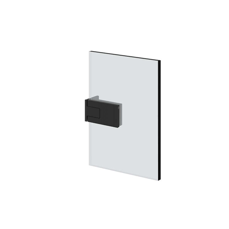 Gessi Hinges With Lift Function 67595 in Matte Black